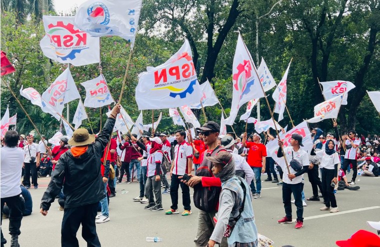 Serikat Buruh KSPN Berencana Gelar Aksi Akhir Agustus, Soroti Upah Minimum dan Outsourcing