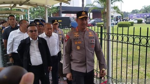 Pimpinan DPR dan Kapolri Temui Buruh Usai UU Perlindungan Ketenagakerjaan Disahkan