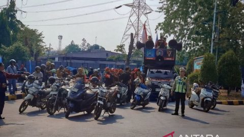 Polda Metro Apresiasi Aksi Buruh di Depan DPR Berjalan Tertib